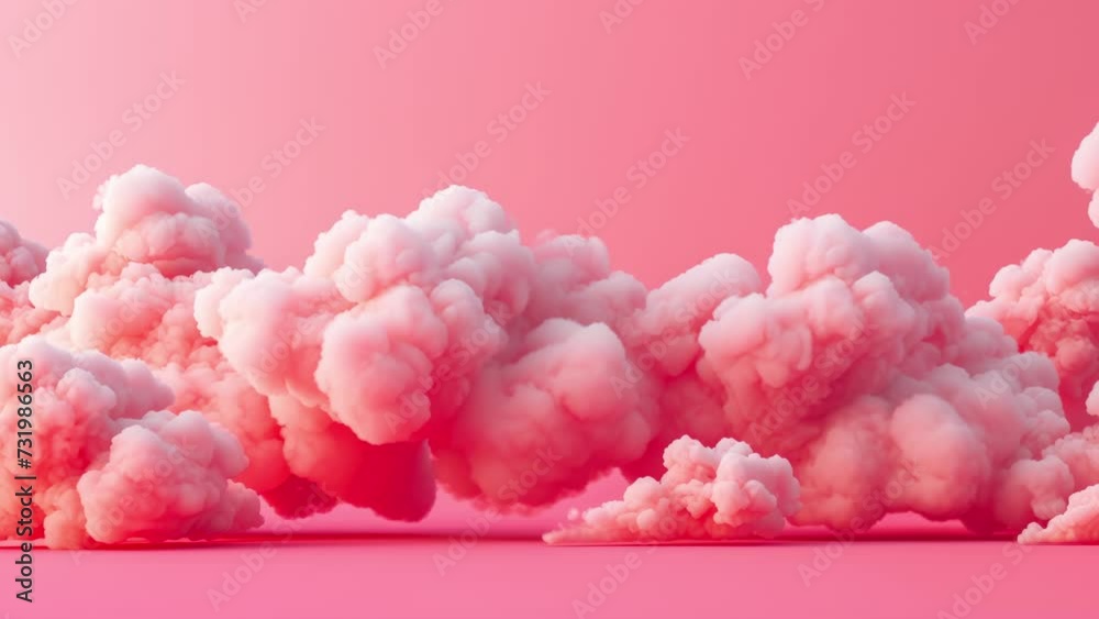 abstract beautiful pink fluffy clouds on pink background abstract beautiful pink fluffy clouds on pink background