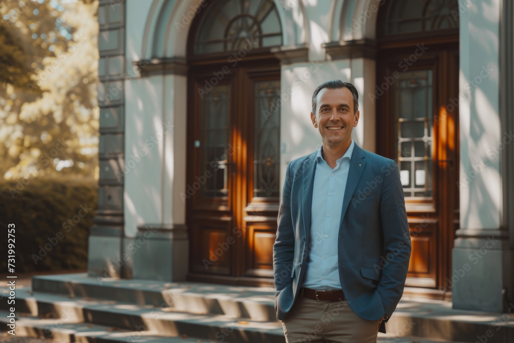 Parkside Prosperity: Smiling Owner Unveils New Business Hub Parkside Prosperity: Smiling Owner Unveils New Business Hub