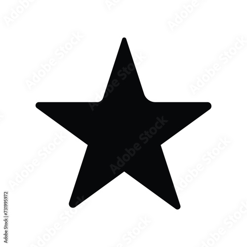 Star icon vector symbol illustration. Eps file 211. photo