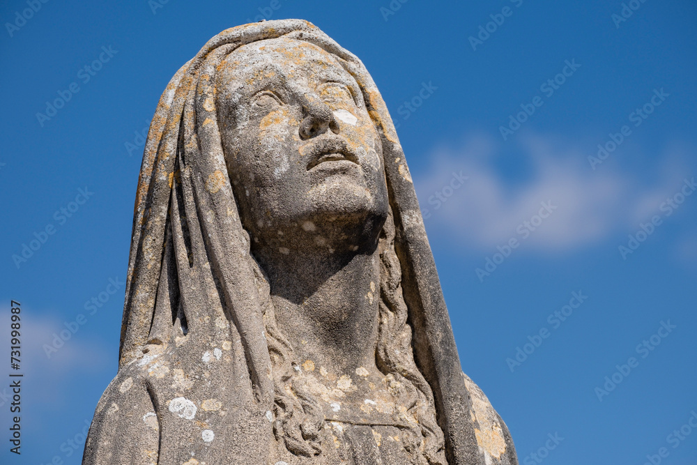 Obraz premium Campos cemetery, Mallorca, Balearic Islands, Spain