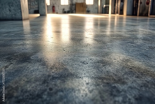 Cement floor