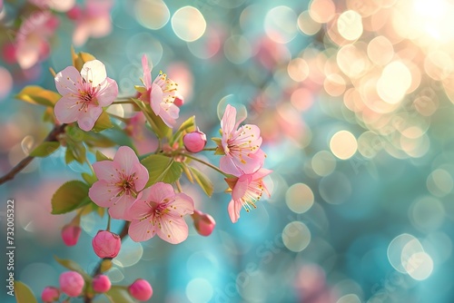 Spring background blur,holiday wallpaper.
