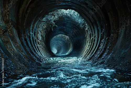 Spiral tunnel