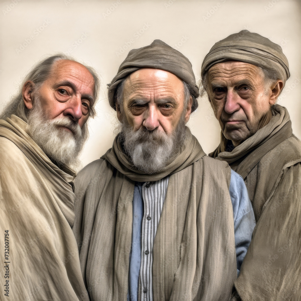 Three old men
