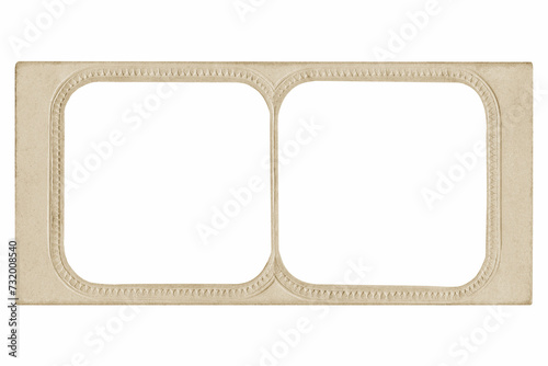 Photography Stereoview stereoscope vintage stereoscopic antique isolated frame photographic