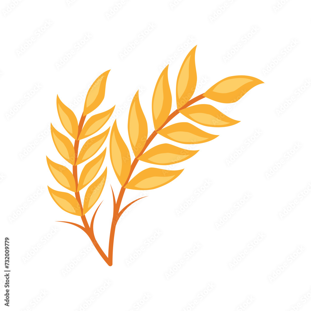wheat spike design wheat spike design