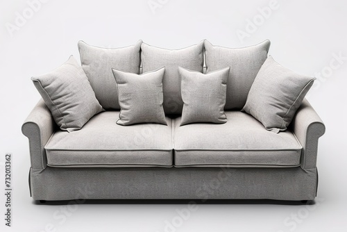 interior sofa with white background.