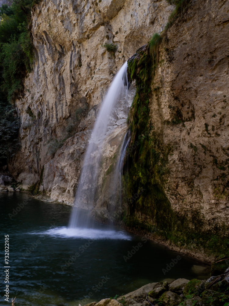 Naklejka premium Ilıca waterfall is so beautifull into Kure mountains national park