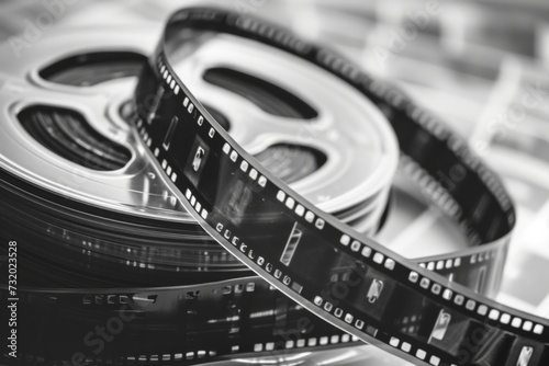 BW film reel