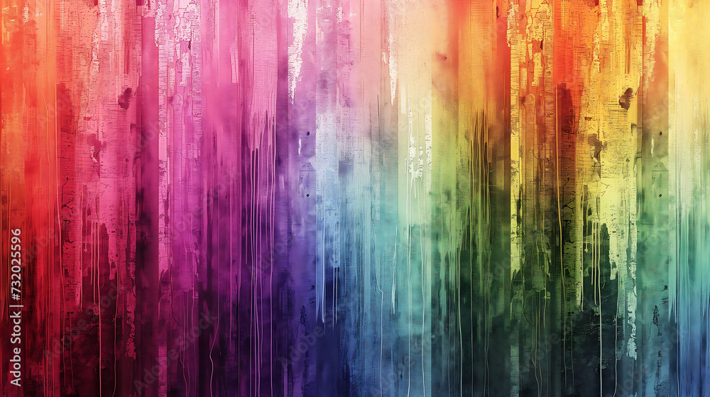 Abstract Background Colorful Grunge Canvas