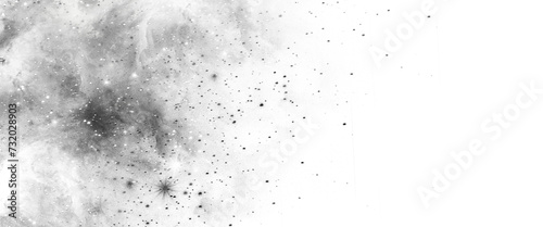 black and white galaxy on transparent background png clip art