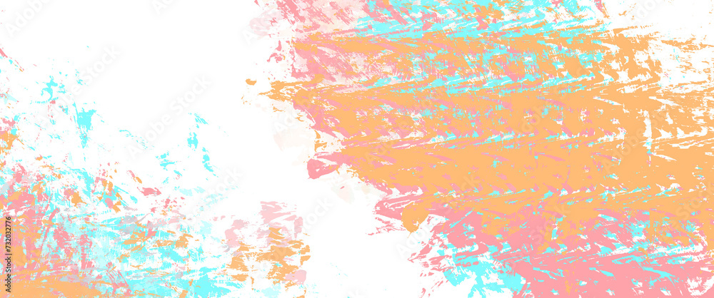 Obraz premium colourful grunge background on transparent background clipart