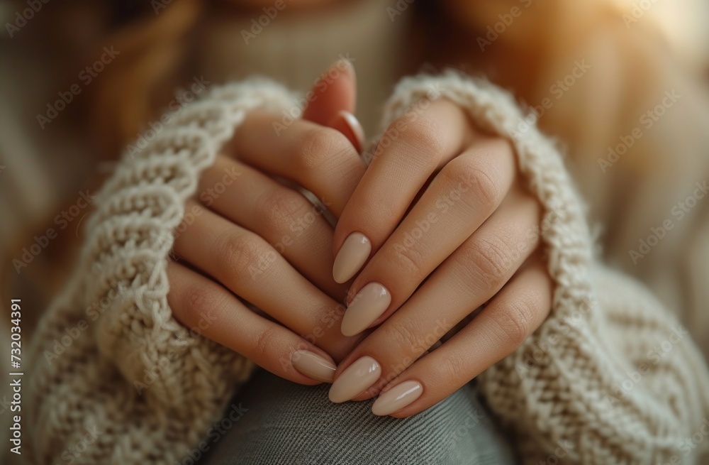 a human with natural looking nails and nails a human with natural looking nails and nails