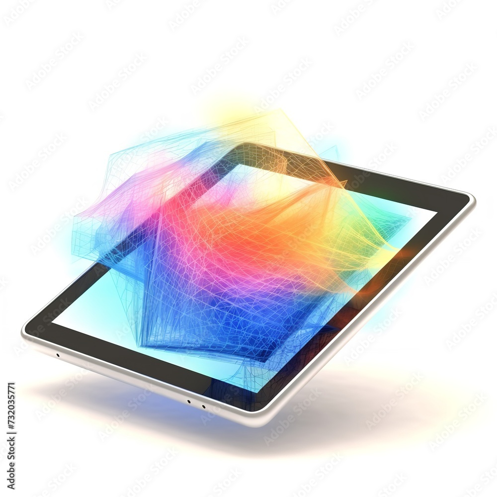 Tablet Isolated on White Background
Tablet Isolated on White Background