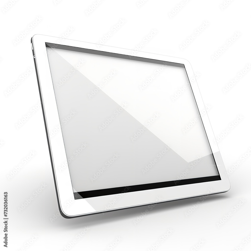 White Tablet PC Isolated on White Background
White Tablet PC Isolated on White Background