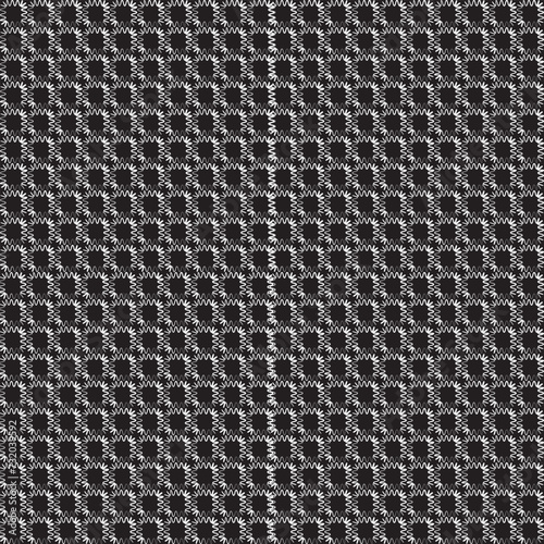 Hexagonal zing zag line pattern repeat pattern vector illustration.