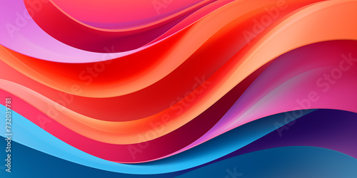 abstract colorful paper background abstract gradient swirl  Landscape Image