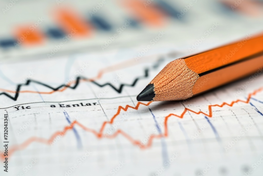 Tracking share prices with a pencil Tracking share prices with a pencil