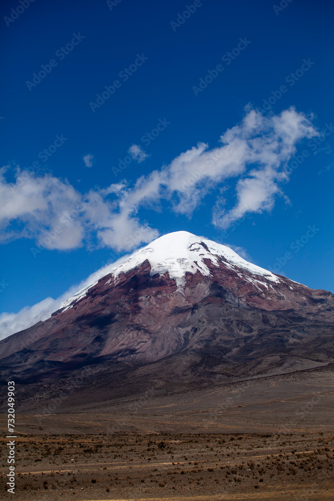 Breathtaking Chimborazo Mountain Photographs - Majestic Snowy Peaks of Ecuador