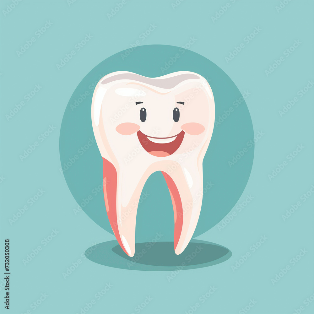Clipart a smiling and happy tooth