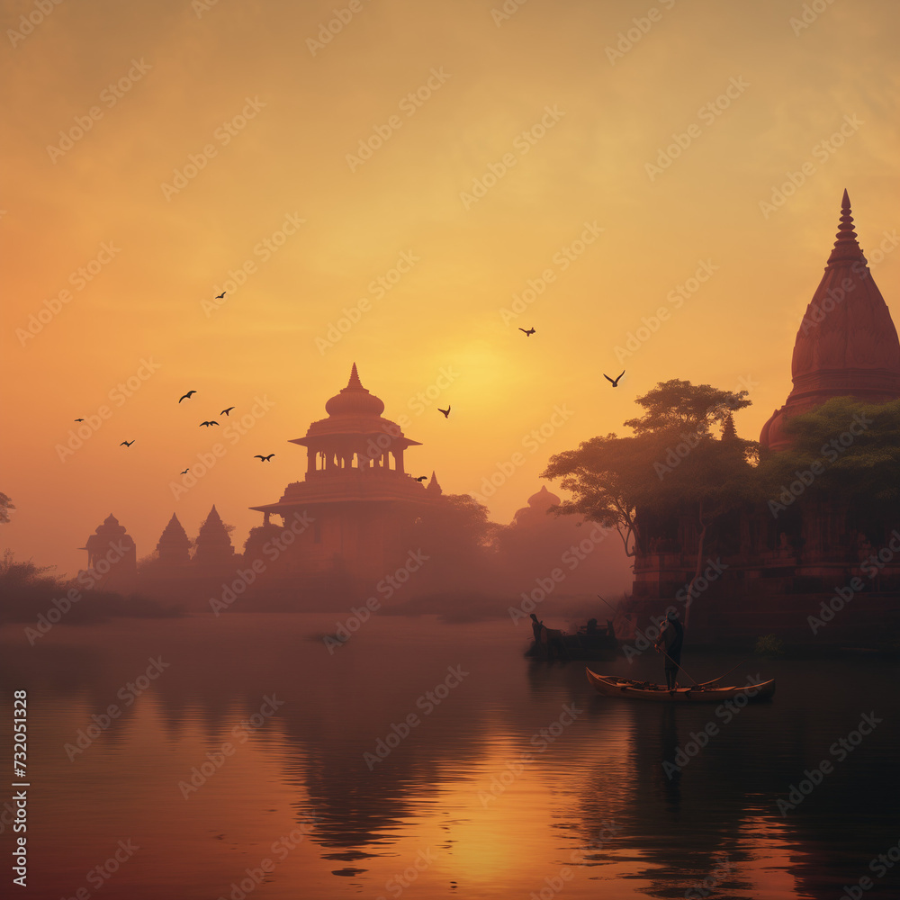 Fototapeta premium river ganges
