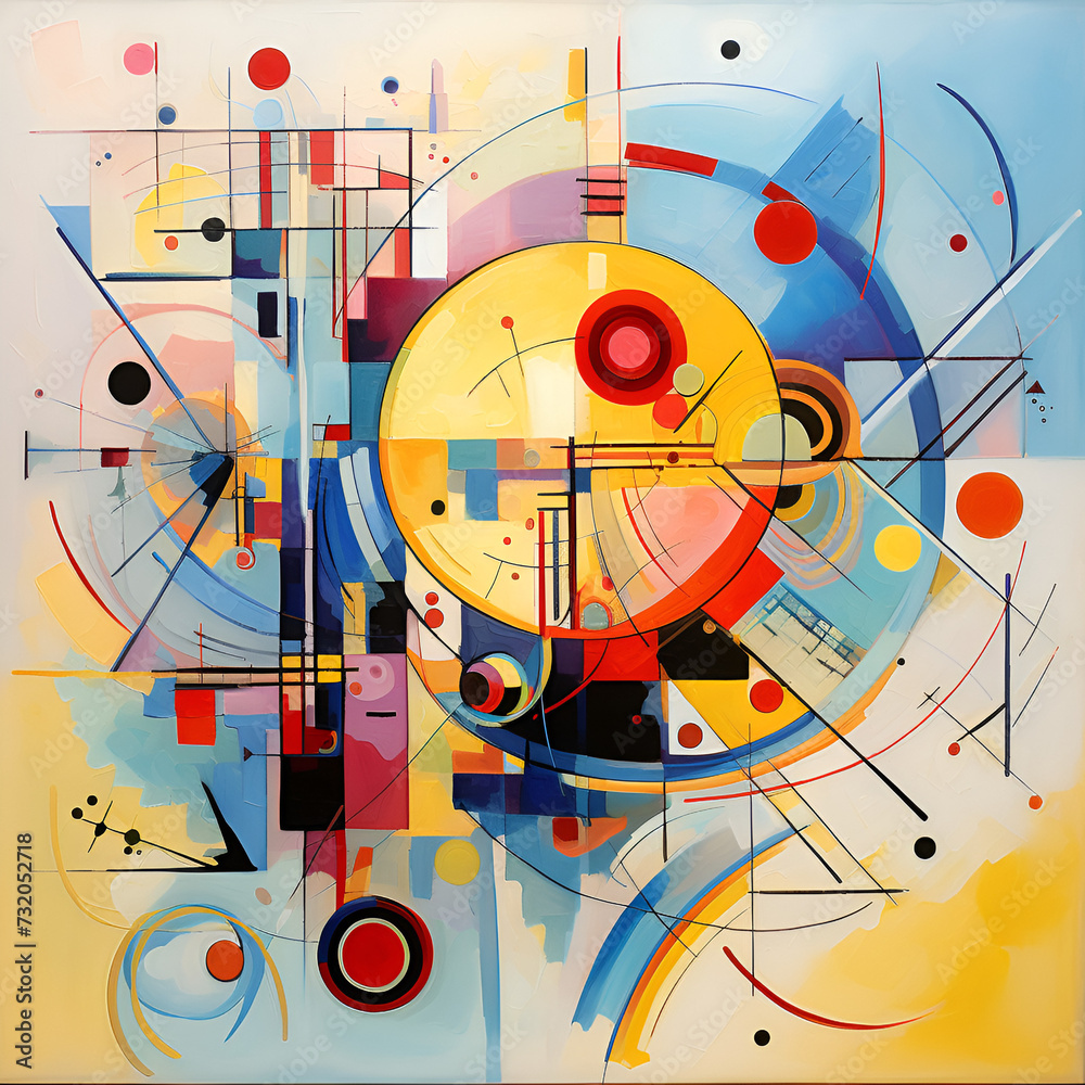 abstract colorful background with circles abstract colorful background with circles