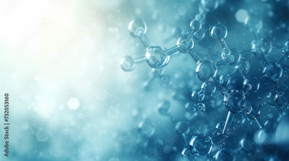 Minimalist backdrop featuring abstract medical research elements, exuding a sense of calm and focus Minimalist backdrop featuring abstract medical research elements, exuding a sense of calm and focus