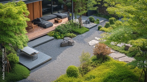 Elegant composition showcasing the beauty of natural elements in a carefully ...