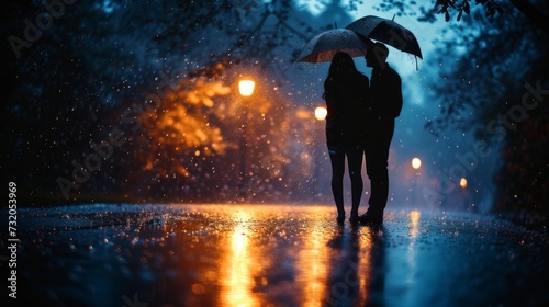 Subtle yet powerful photo capturing the tender affection between a couple dur...