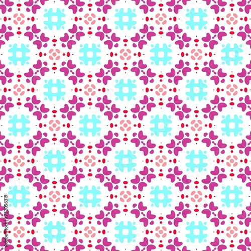 A beautiful repeating geometric pattern design. An illustration of amazing reiteration for fashion designing.