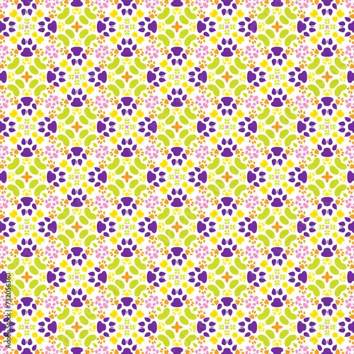 A beautiful repeating geometric pattern design. An illustration of amazing reiteration for fashion designing.