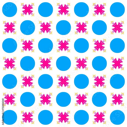 A beautiful repeating geometric pattern design. An illustration of amazing reiteration for fashion designing.