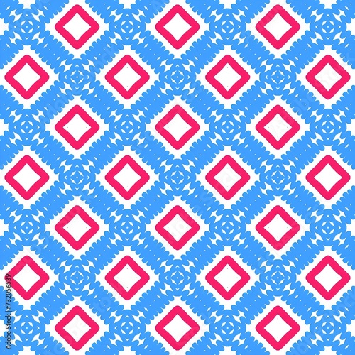 A beautiful repeating geometric pattern design. An illustration of amazing reiteration for fashion designing.