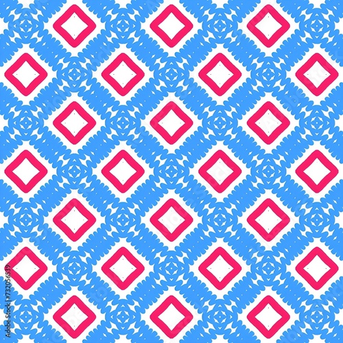 A beautiful repeating geometric pattern design. An illustration of amazing reiteration for fashion designing.