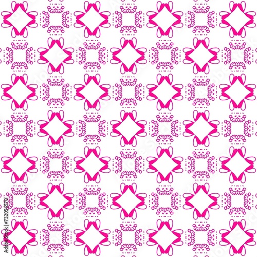 A beautiful repeating geometric pattern design. An illustration of amazing reiteration for fashion designing.