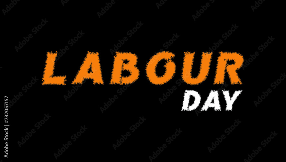 Happy 1st may lettering vector background. Labour Day logo concept with wrenches. International Workers day illustration for greeting card, poster design.
