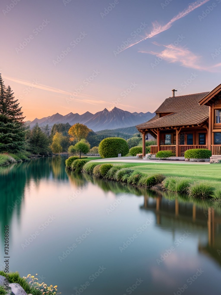 Fototapeta premium Lake