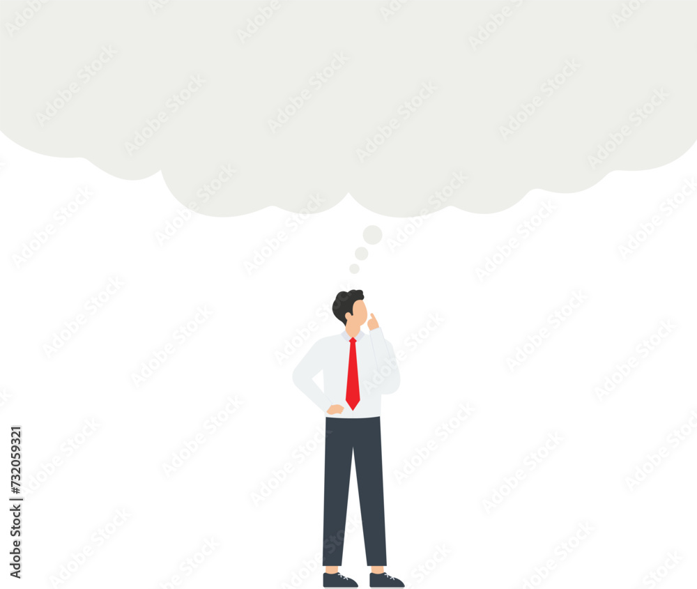 Think big, strive for success, dream big to change your life, come up with an idea or solution to a problem, achieve goals. Smart businessman thinks, dreams about the future
Think big, strive for success, dream big to change your life, come up with an idea or solution to a problem, achieve goals. Smart businessman thinks, dreams about the future