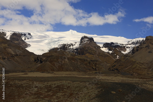 Vatnajökull is the largest ice cap in Iceland. It is the second largest glacier in Europe after the ice cap of Severny Island