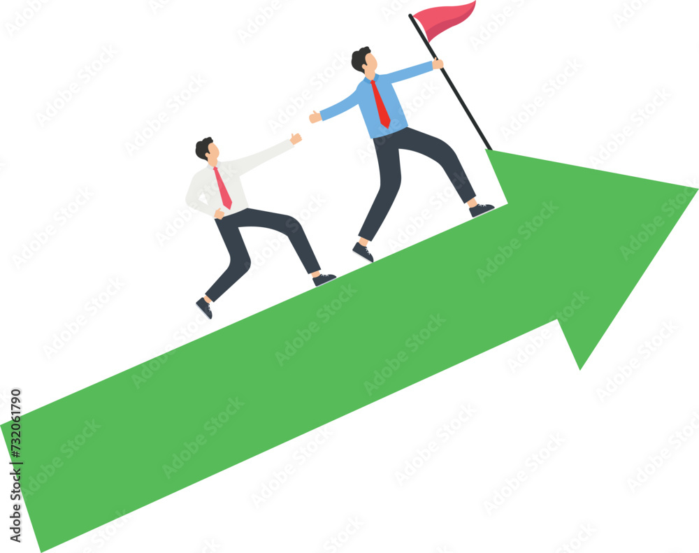 The team went hand in hand to a higher place
The team went hand in hand to a higher place
