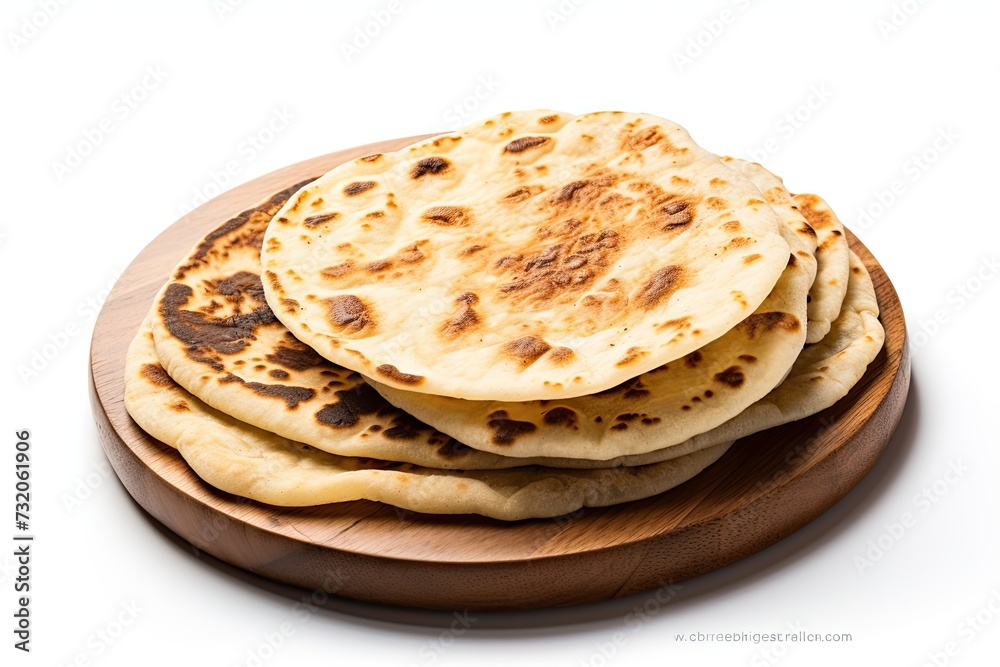Nan bread close up Nan bread close up