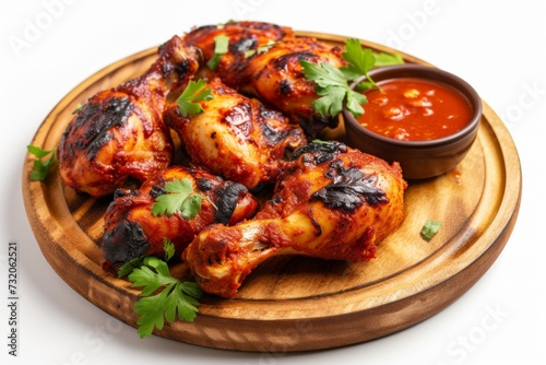 BBQ Chicken with Side Sauce