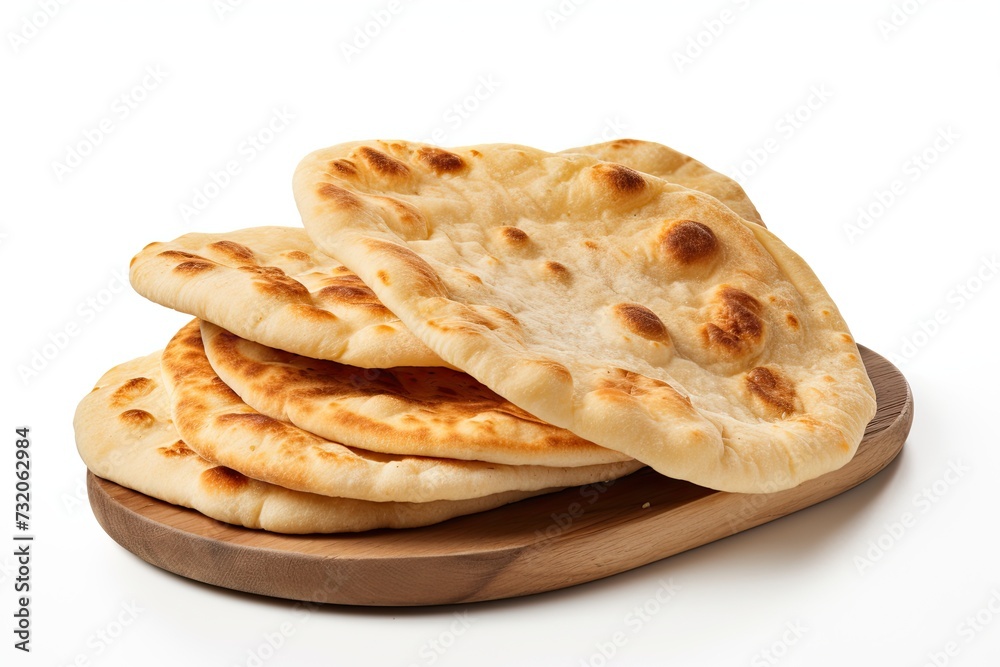 Nan bread close up Nan bread close up