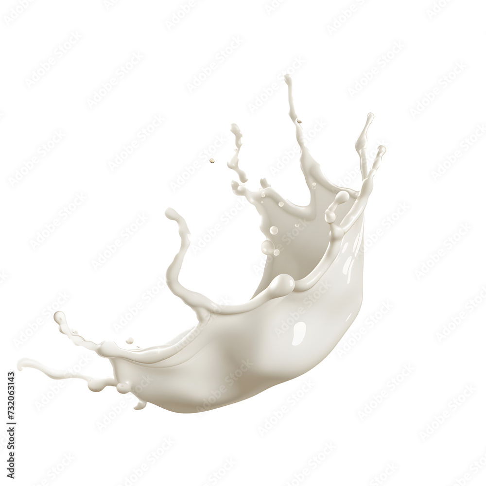 Milk Splash on transparent png Milk Splash on transparent png