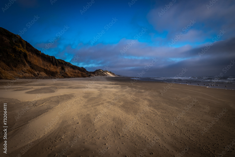 Drifting Beach Sand on the central Oregon Coast 