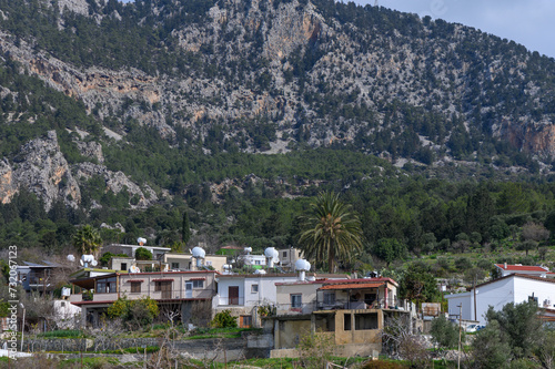 old village in the mountains of Northern Cyprus in winter 4