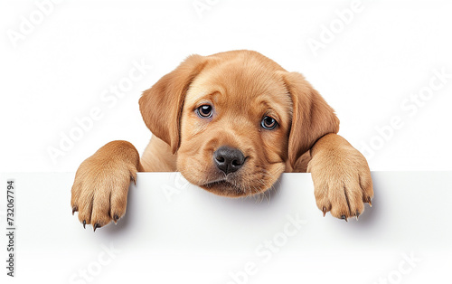 banner fofo de cachorro de rua em fundo branco, texto 