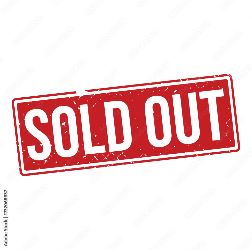 sold out Rubber stamp design. VECTOR ILLUSTRATION. sold out Rubber stamp design. VECTOR ILLUSTRATION.