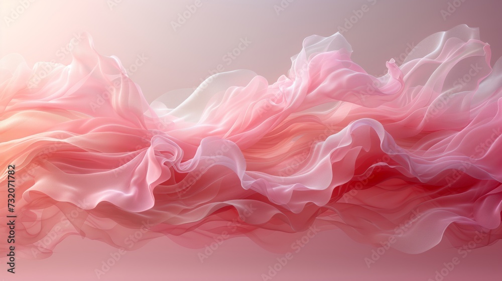 flowing ribbons in a gentle dance, using soft, harmonious colors against a minimalist background, to convey movement and tranquility flowing ribbons in a gentle dance, using soft, harmonious colors against a minimalist background, to convey movement and tranquility