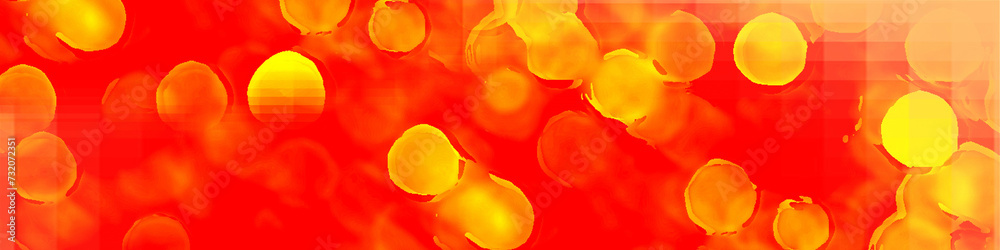 Red bokeh panorama background for banner, poster, event, celebrations and various design works Red bokeh panorama background for banner, poster, event, celebrations and various design works